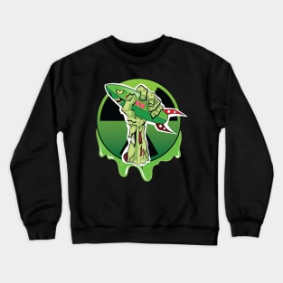 Rocket Zombie Crewneck Sweatshirt